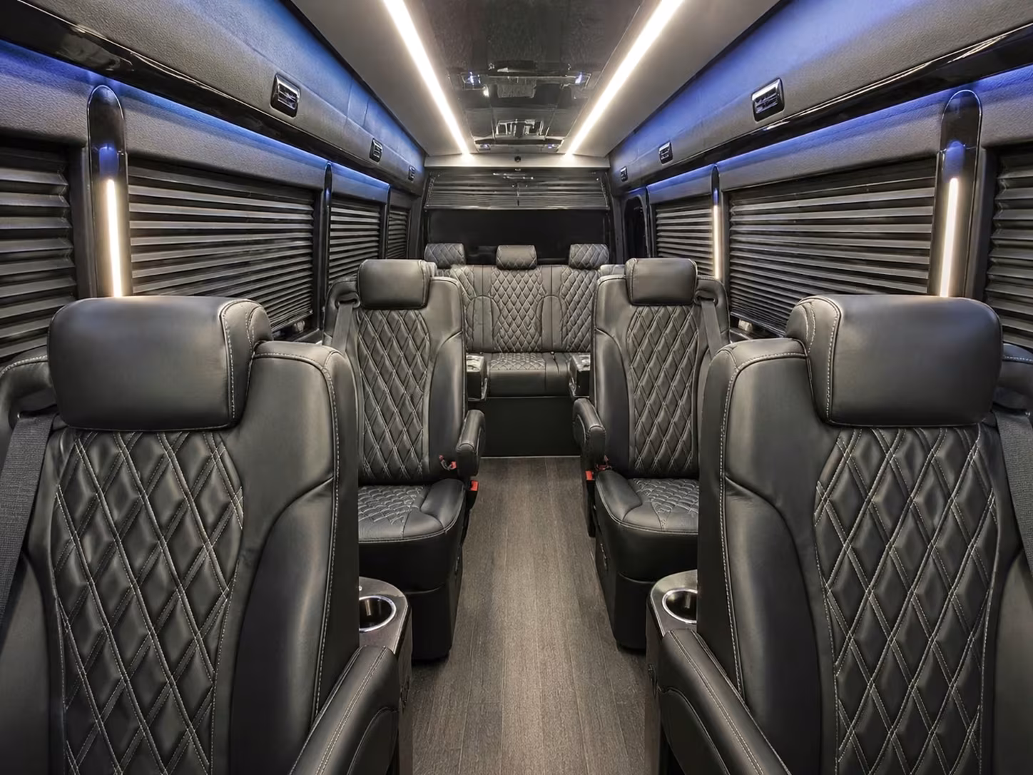 sprinter van with driver interior