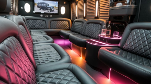 party bus rental interior wichita falls