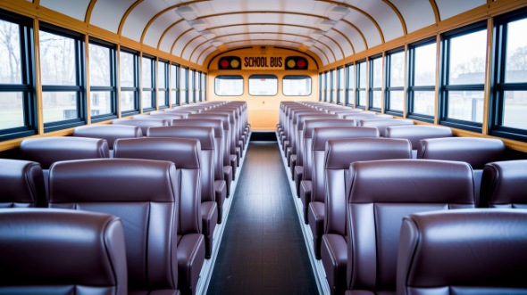 school bus rental interior wichita falls