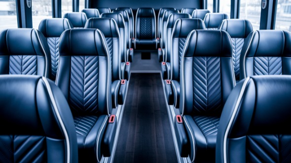 wichita falls 15 passenger minibus inside