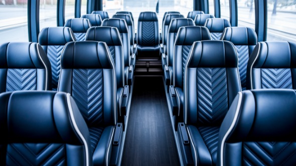 wichita falls 25 passenger minibus inside